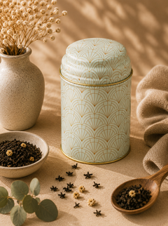 Boîte Scandi vert d’eau au design épuré