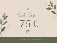 Carte cadeau Ranieri Tea Time – 75 €