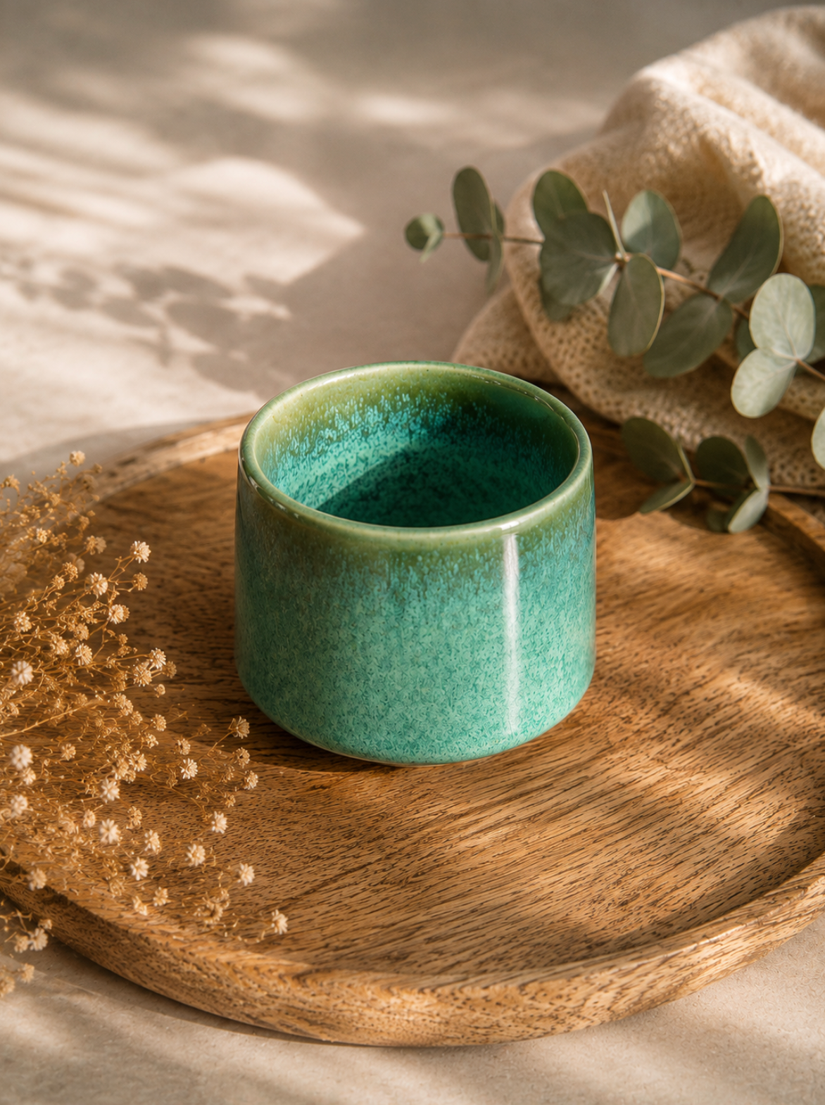 tasse vert