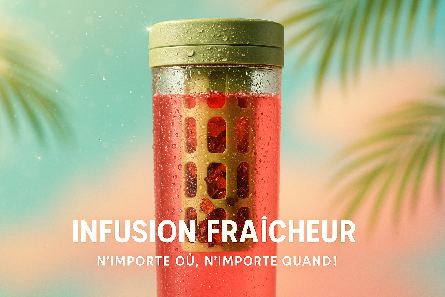 Gourde  thé froid
