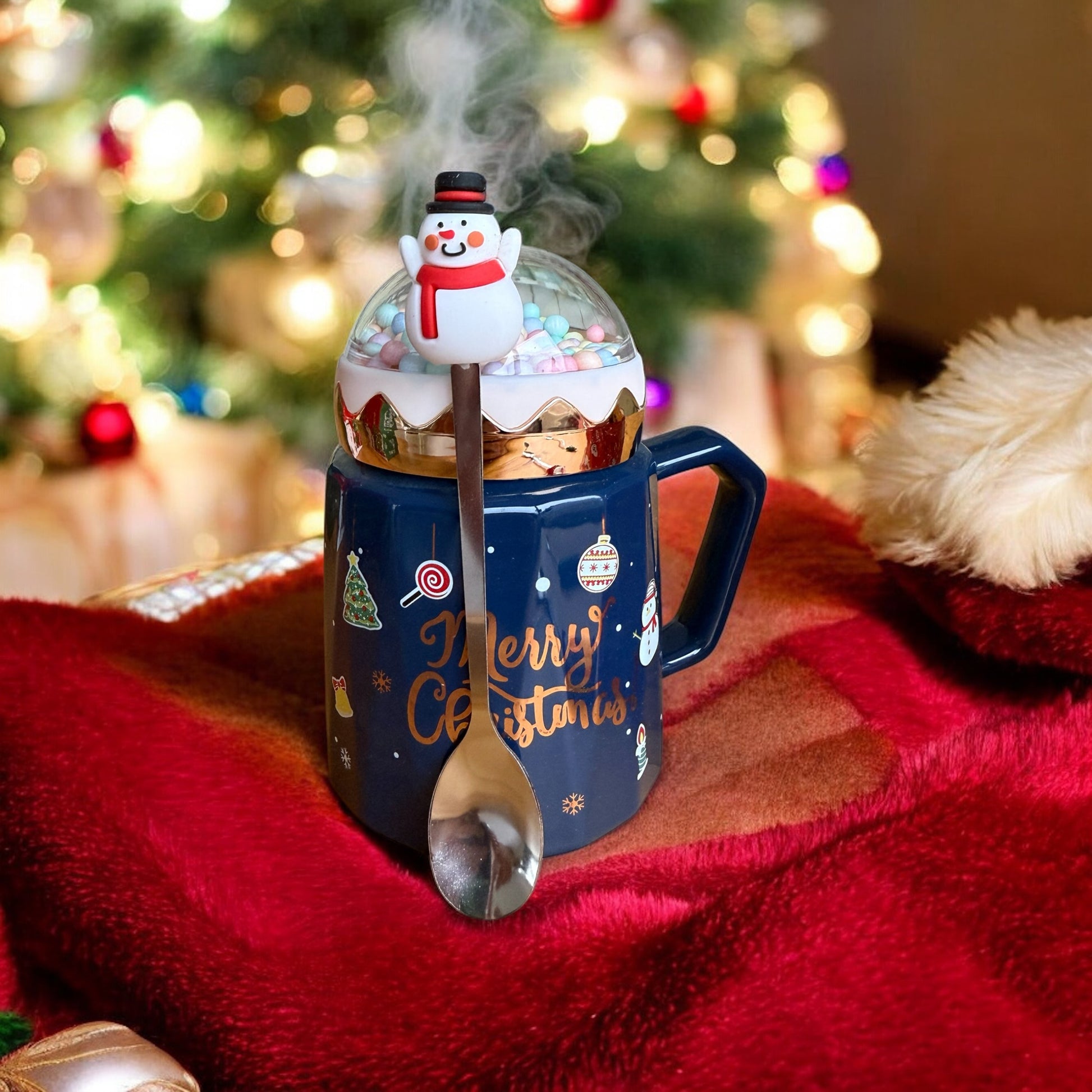 Mug de Noël & cuillère