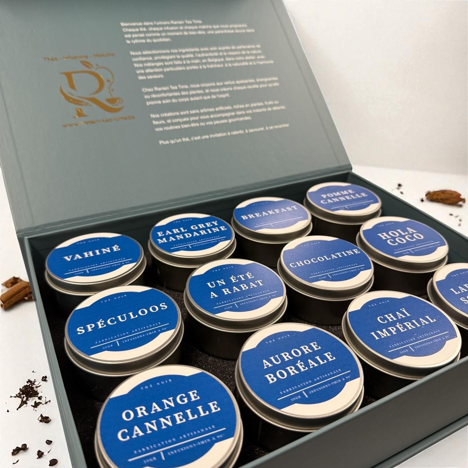 Coffret thé Noir premium