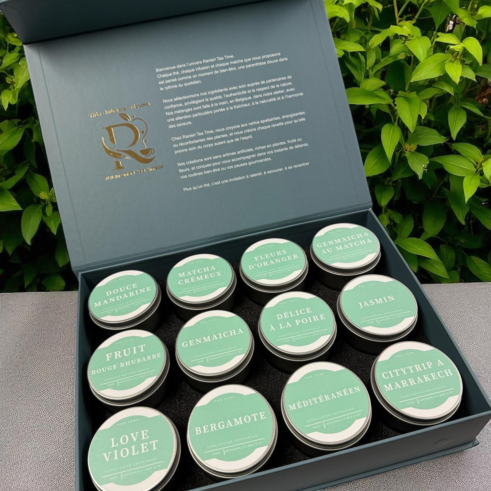 Coffret thé vert  premium