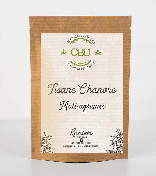 Tisane Chanvre maté agrumes