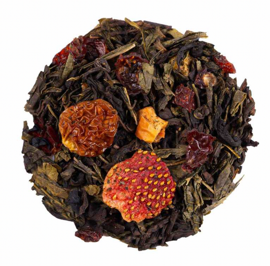 Pu erh à la Fraise