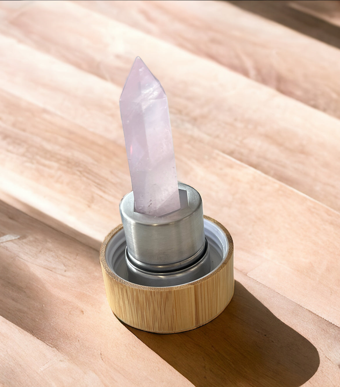 Bouteille  Quartz Rose
