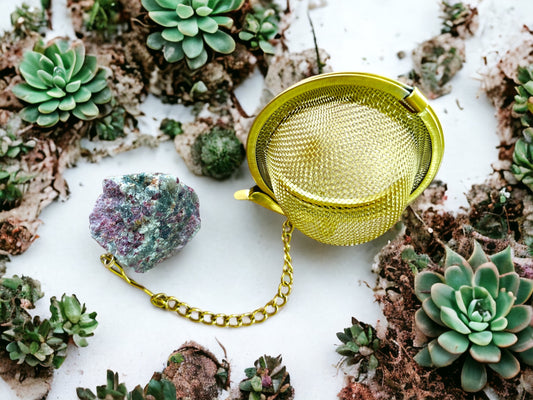 Infuseur tourmaline rose - Ranieri tea time