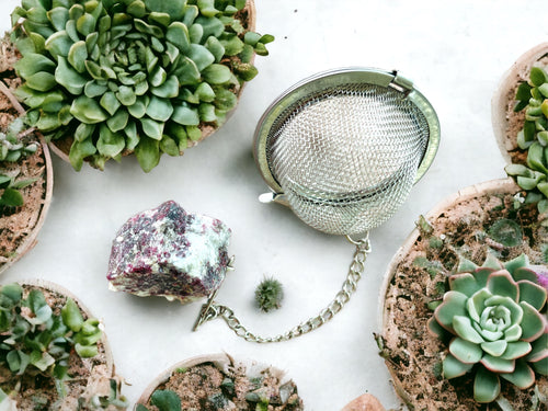 Infuseur tourmaline rose