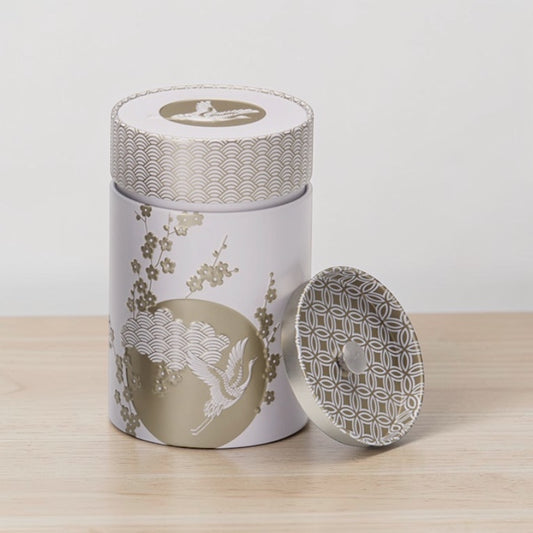 boite en métal Komorebi blanche