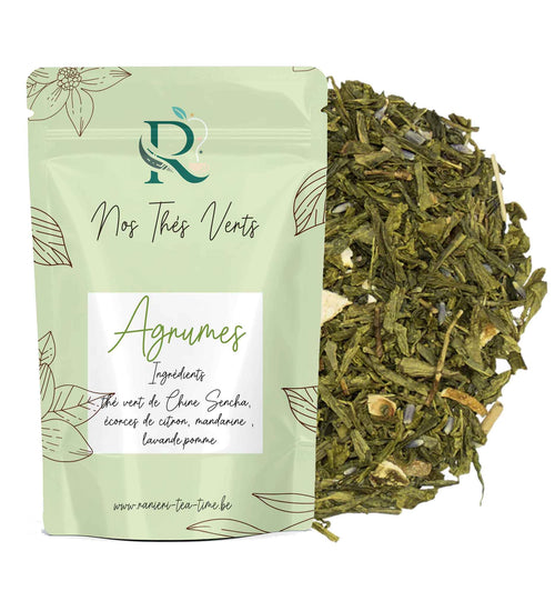 Thé vert Agrumes