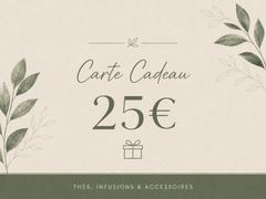 Carte cadeau Ranieri Tea Time – 25 €