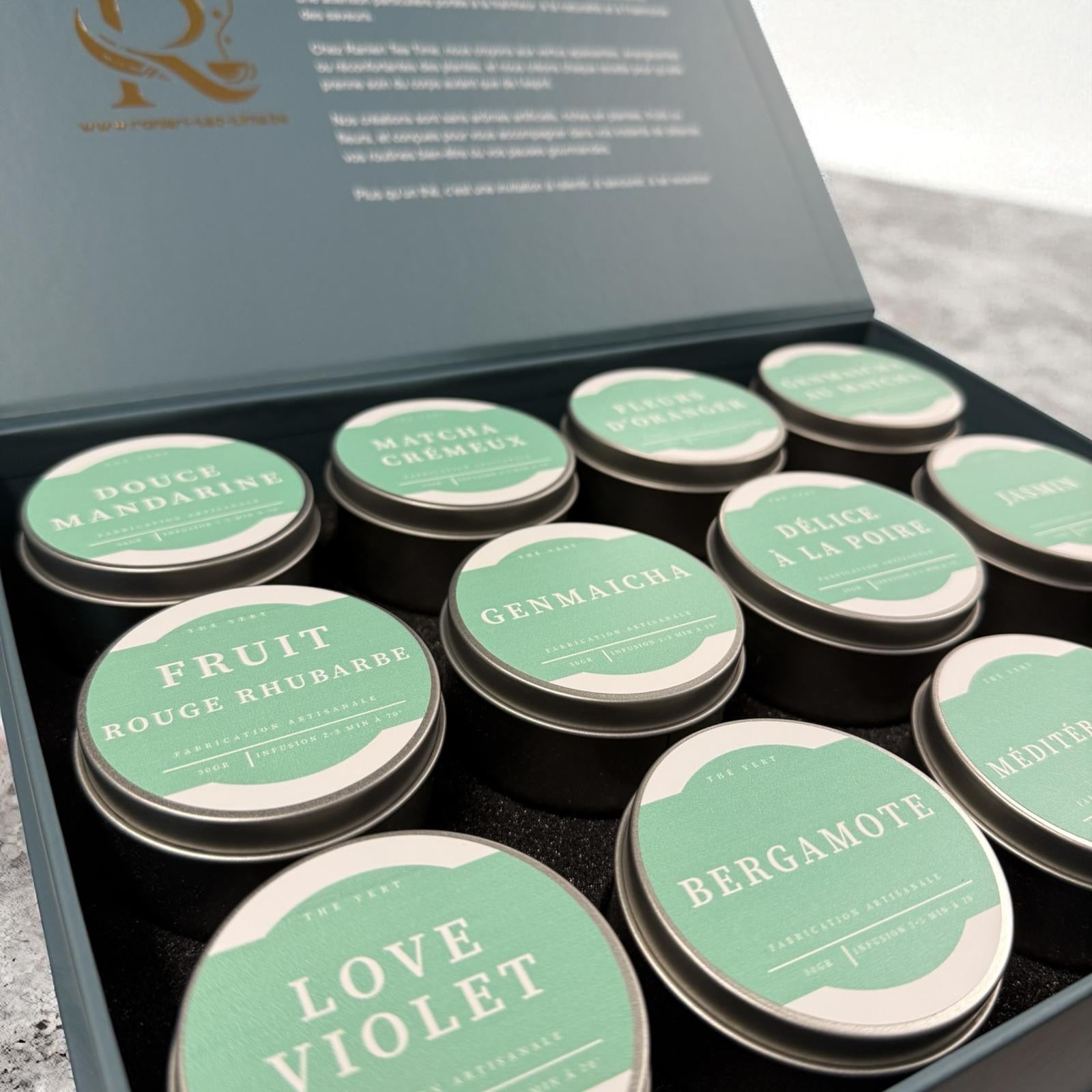 Coffret thé vert  premium