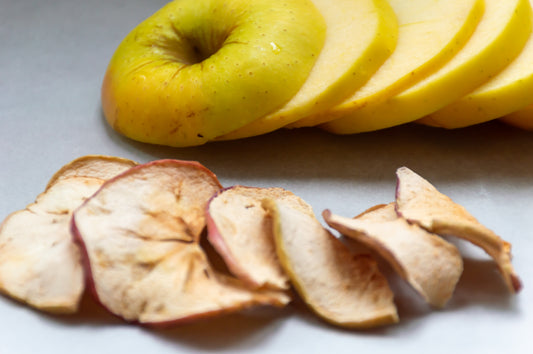 Pommes séchées en rondelles