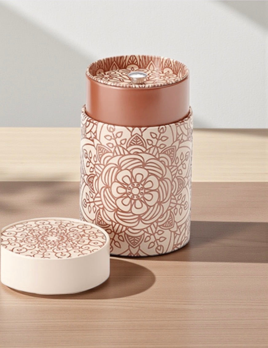 Rosa Gypsophile Blumenbecher